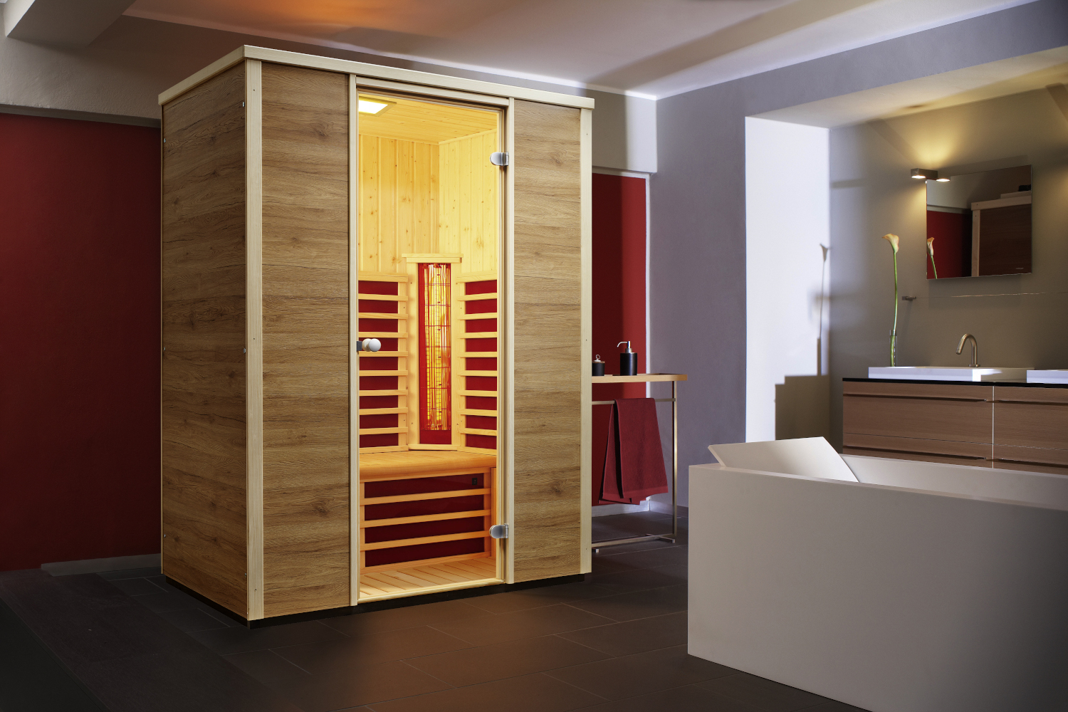 De Ultieme Kleine Badkamer Met Sauna Oplossing